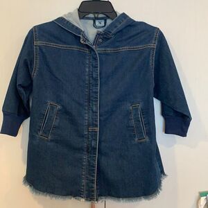 🎉1 hr sale 🎉Jean hoodie jacket